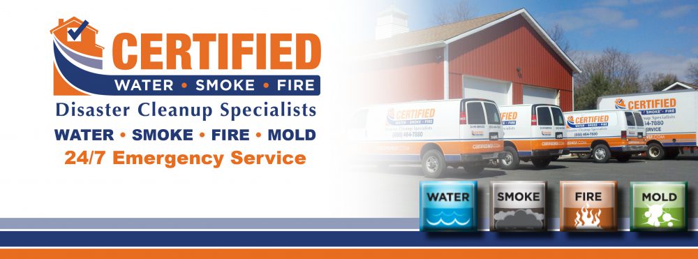 Certified Water Smoke Fire